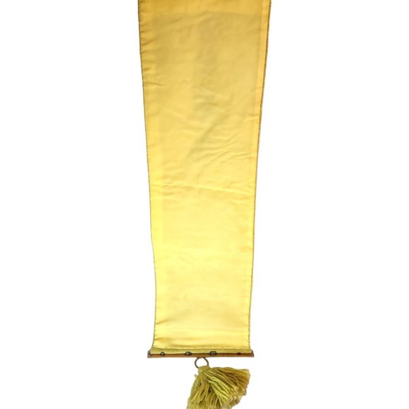 Vintage MCM Mid Century Modern Asian Inspired Needlepoint Wall Tapestry Hanging - Picture 13 of 14